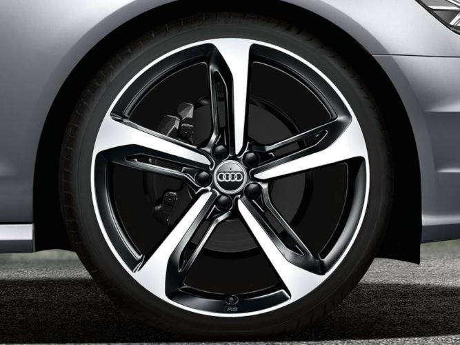 5-eget blade-design, sort højglans (9J x 21"), Audi Sport